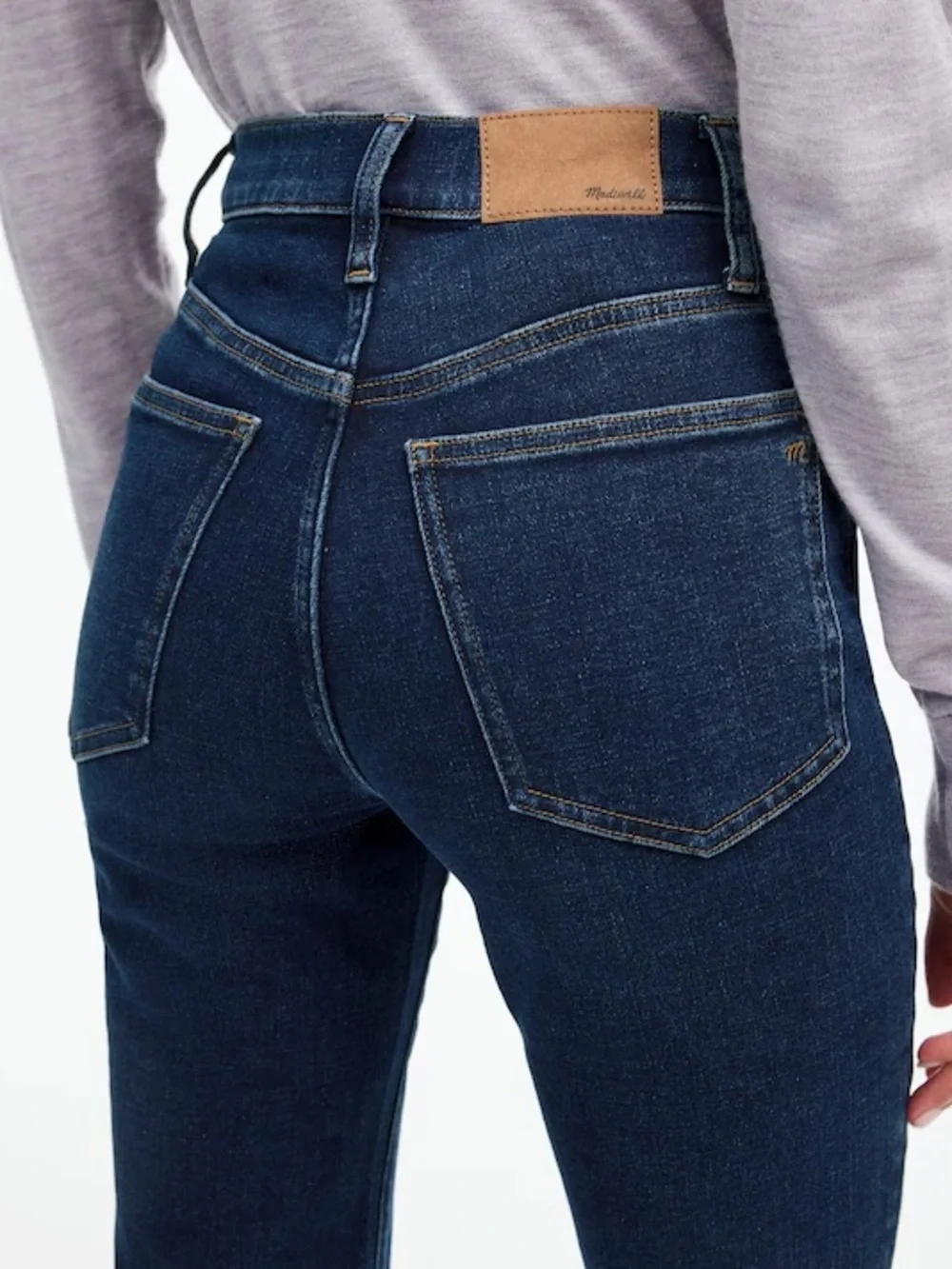 Madewell The Perfect Vintage Jean High Rise Larkspur Stretch Denim Size 28